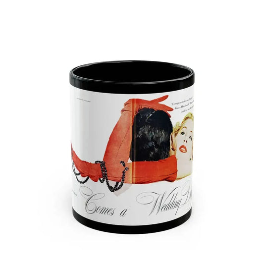 Comes a Wedding Day, Good Housekeeping, November 1952 - Black Coffee Mug 11oz - Go Mug Yourself
