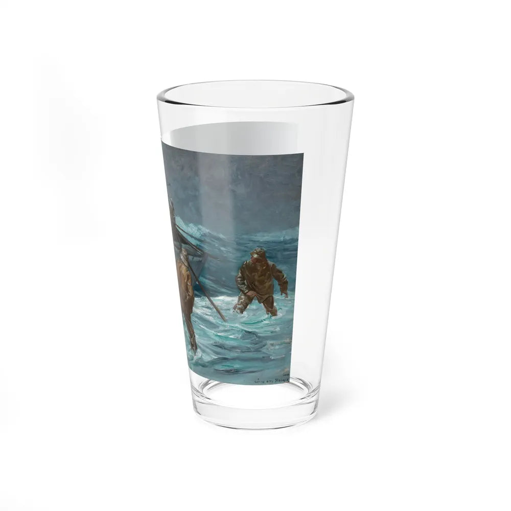 Coming Ashore, 1929 - Pint Glass 16oz-Go Mug Yourself