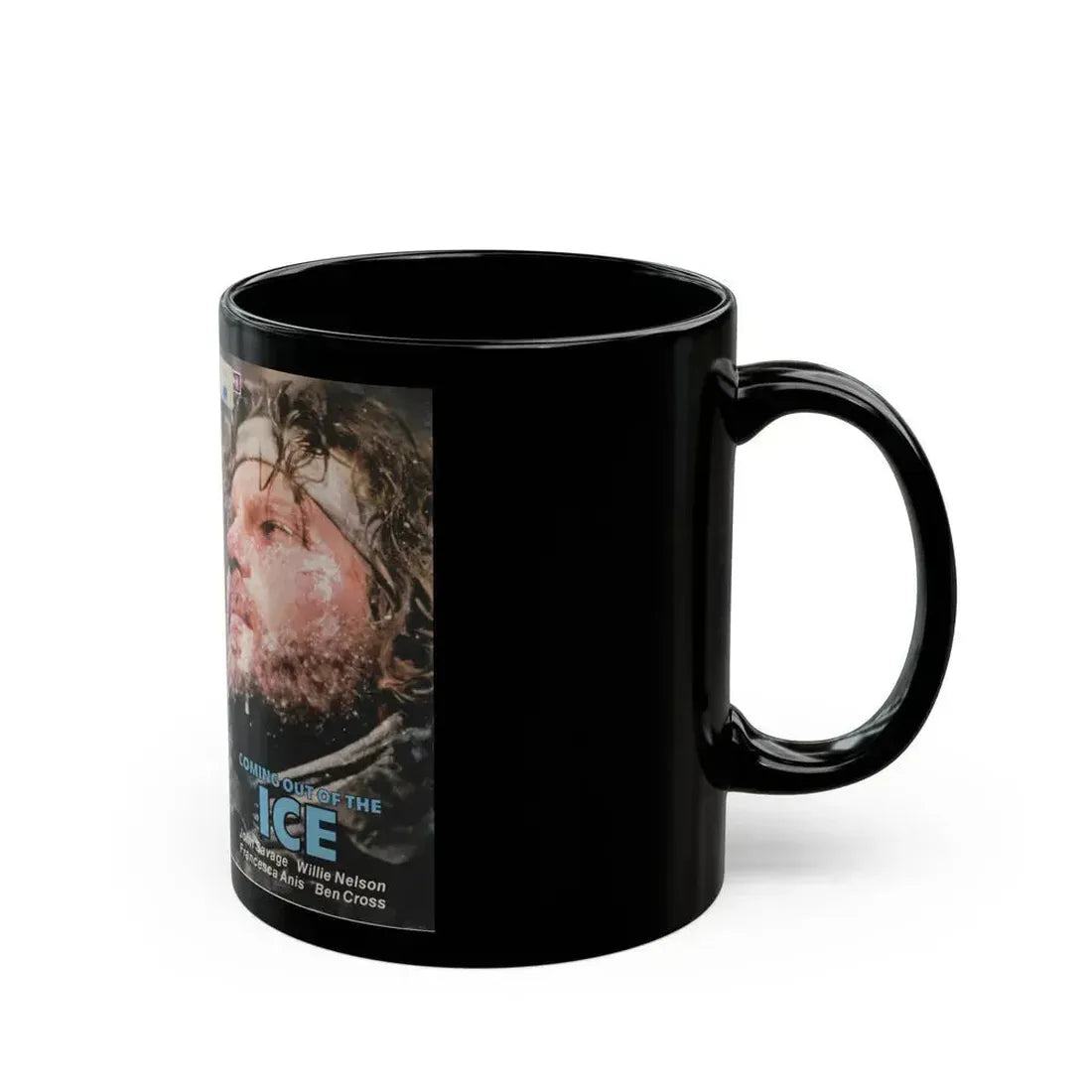 COMING OUT OF THE ICE (VHS COVER) - Black Coffee Mug - Go Mug Yourself