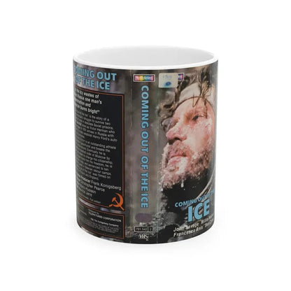 COMING OUT OF THE ICE (VHS COVER) - White Coffee Mug 11oz - Go Mug Yourself