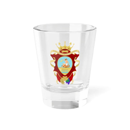 Comiso RG-Stemma (Italy) (Coat of Arms) Shot Glass 1.5oz 1.5oz - Go Mug Yourself