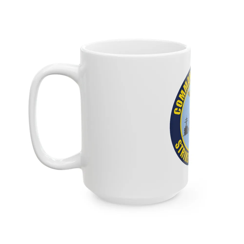 Command Carriers Strike Group 4 (U.S. Navy) White Coffee Mug-Go Mug Yourself