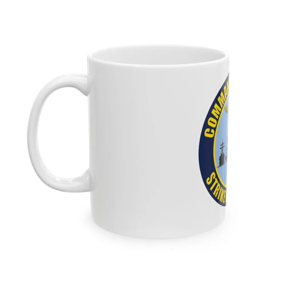 Command Carriers Strike Group 4 (U.S. Navy) White Coffee Mug-Go Mug Yourself