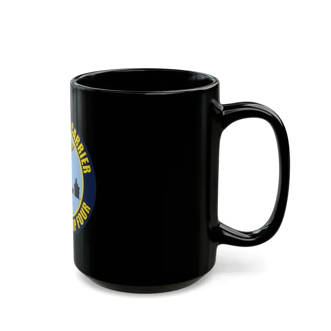 Command Carriers Strike Group 4 (U.S. Navy) Black Coffee Mug - Go Mug Yourself