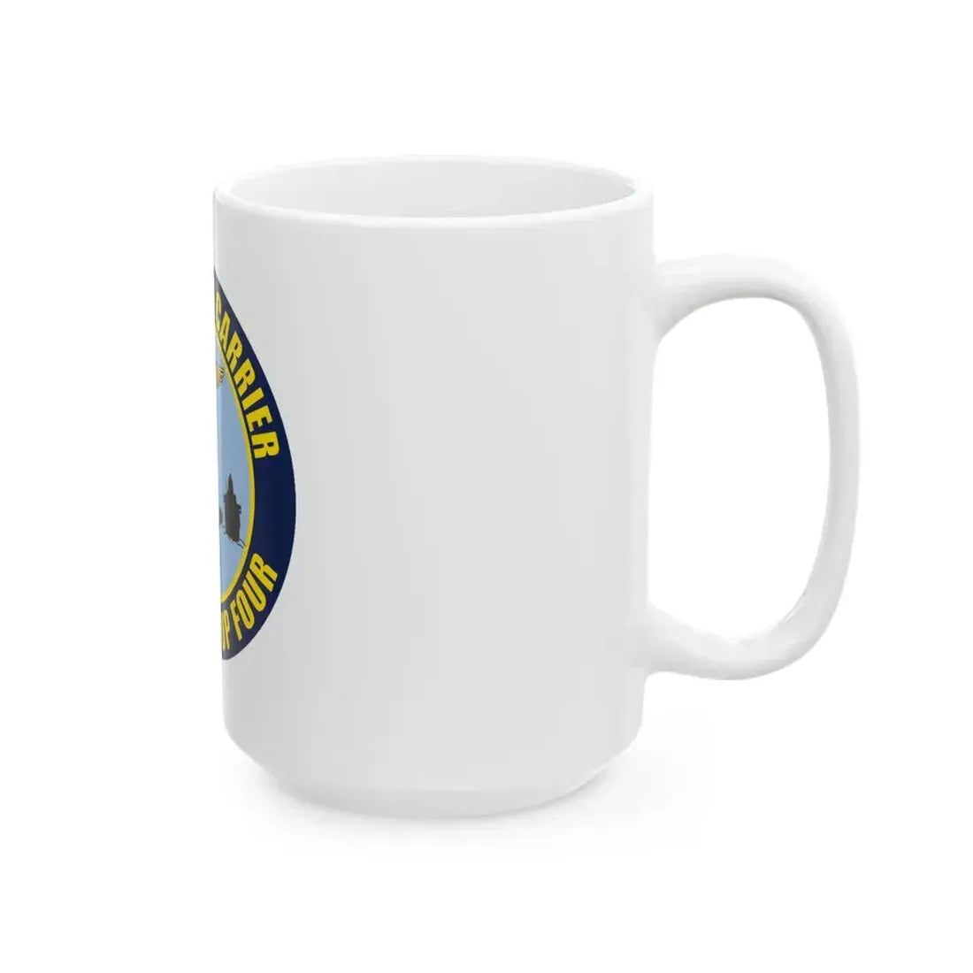 Command Carriers Strike Group 4 (U.S. Navy) White Coffee Mug - Go Mug Yourself