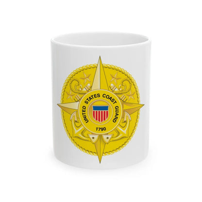 Commandant Staff (U.S. Coast Guard) White Coffee Mug-11oz-Go Mug Yourself