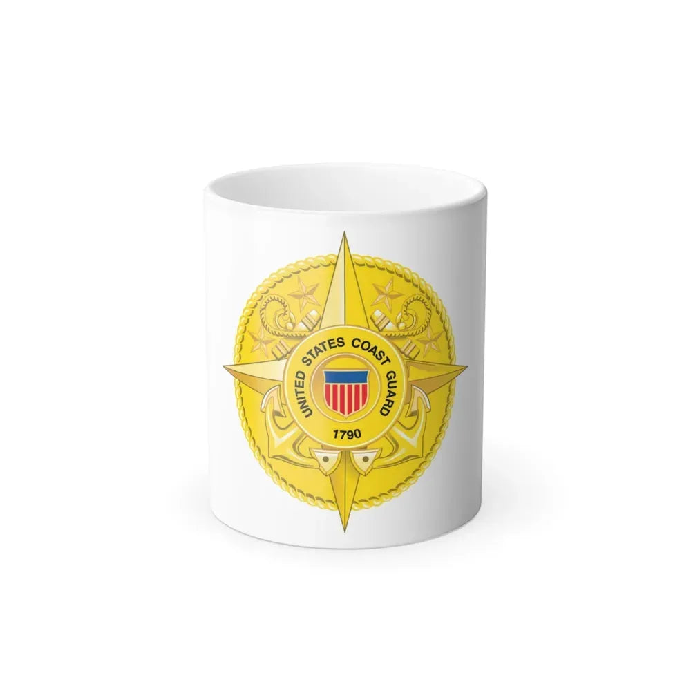 Commandant Staff (U.S. Coast Guard) Color Changing Coffee Mug 11oz - Go Mug Yourself