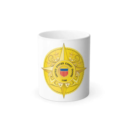 Commandant Staff (U.S. Coast Guard) Color Changing Coffee Mug 11oz - Go Mug Yourself