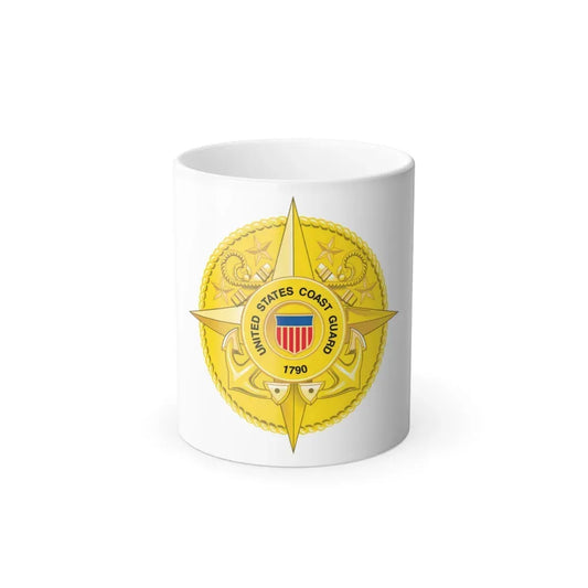 Commandant Staff (U.S. Coast Guard) Color Changing Coffee Mug 11oz - Go Mug Yourself