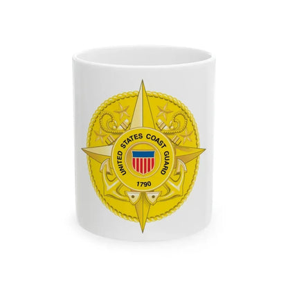 Commandant Staff (U.S. Coast Guard) White Coffee Mug 11oz - Go Mug Yourself