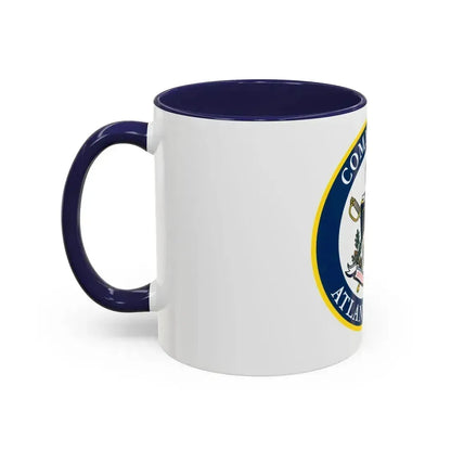 COMMANDER ATLANTIC AREA (U.S. Coast Guard) Accent Coffee Mug - Go Mug Yourself