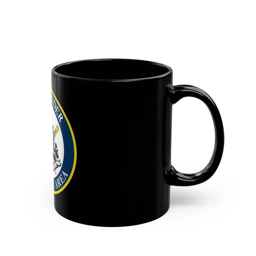 COMMANDER ATLANTIC AREA (U.S. Coast Guard) Black Coffee Mug - Go Mug Yourself