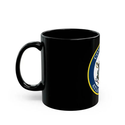 COMMANDER ATLANTIC AREA (U.S. Coast Guard) Black Coffee Mug - Go Mug Yourself