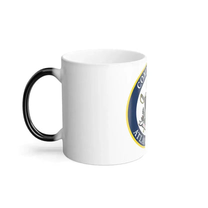 COMMANDER ATLANTIC AREA (U.S. Coast Guard) Color Changing Coffee Mug - Go Mug Yourself