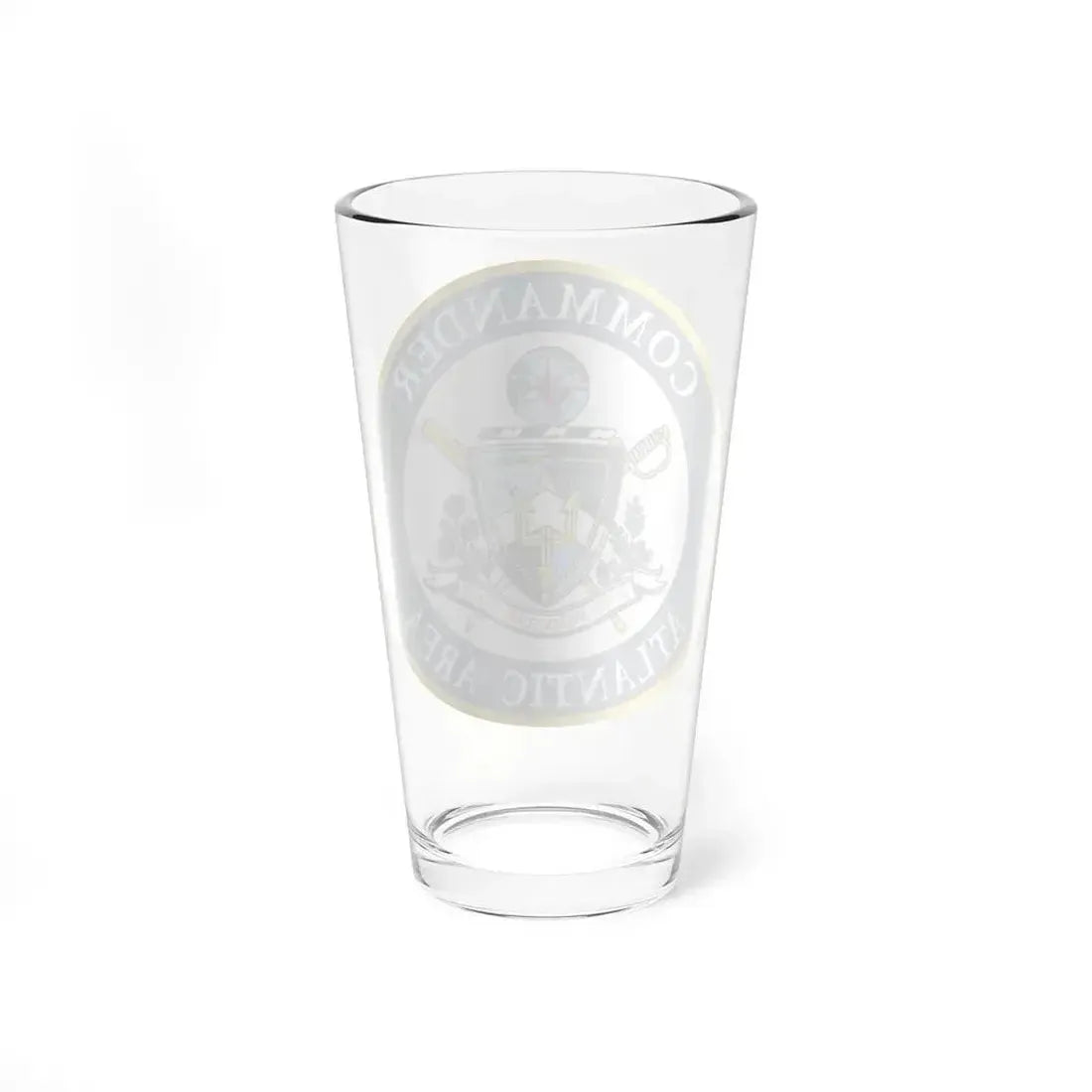 COMMANDER ATLANTIC AREA (U.S. Coast Guard) Pint Glass 16oz - Go Mug Yourself