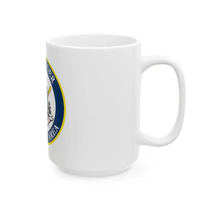 COMMANDER ATLANTIC AREA (U.S. Coast Guard) White Coffee Mug - Go Mug Yourself