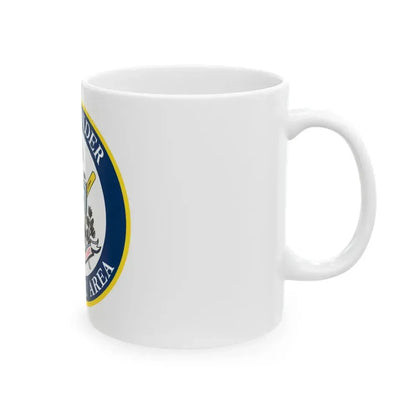 COMMANDER ATLANTIC AREA (U.S. Coast Guard) White Coffee Mug - Go Mug Yourself