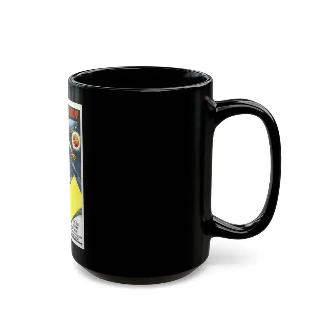 COMMANDER CODY SKY MARSHAL OF THE UNIVERSE 1955 Movie Poster - Black Coffee Mug - Go Mug Yourself