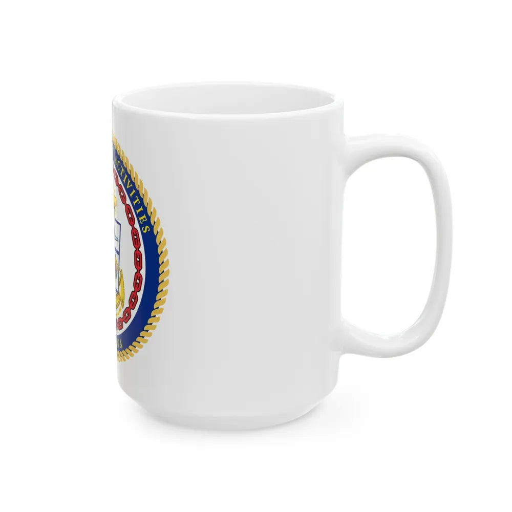 COMMANDER FLEET ACTIVITIES OKINAWA (U.S. Navy) White Coffee Mug-Go Mug Yourself