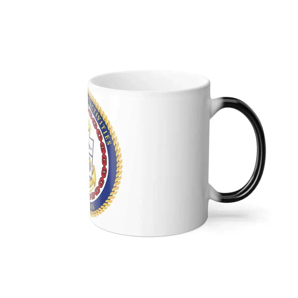 COMMANDER FLEET ACTIVITIES OKINAWA (U.S. Navy) Color Changing Mug 11oz - Go Mug Yourself