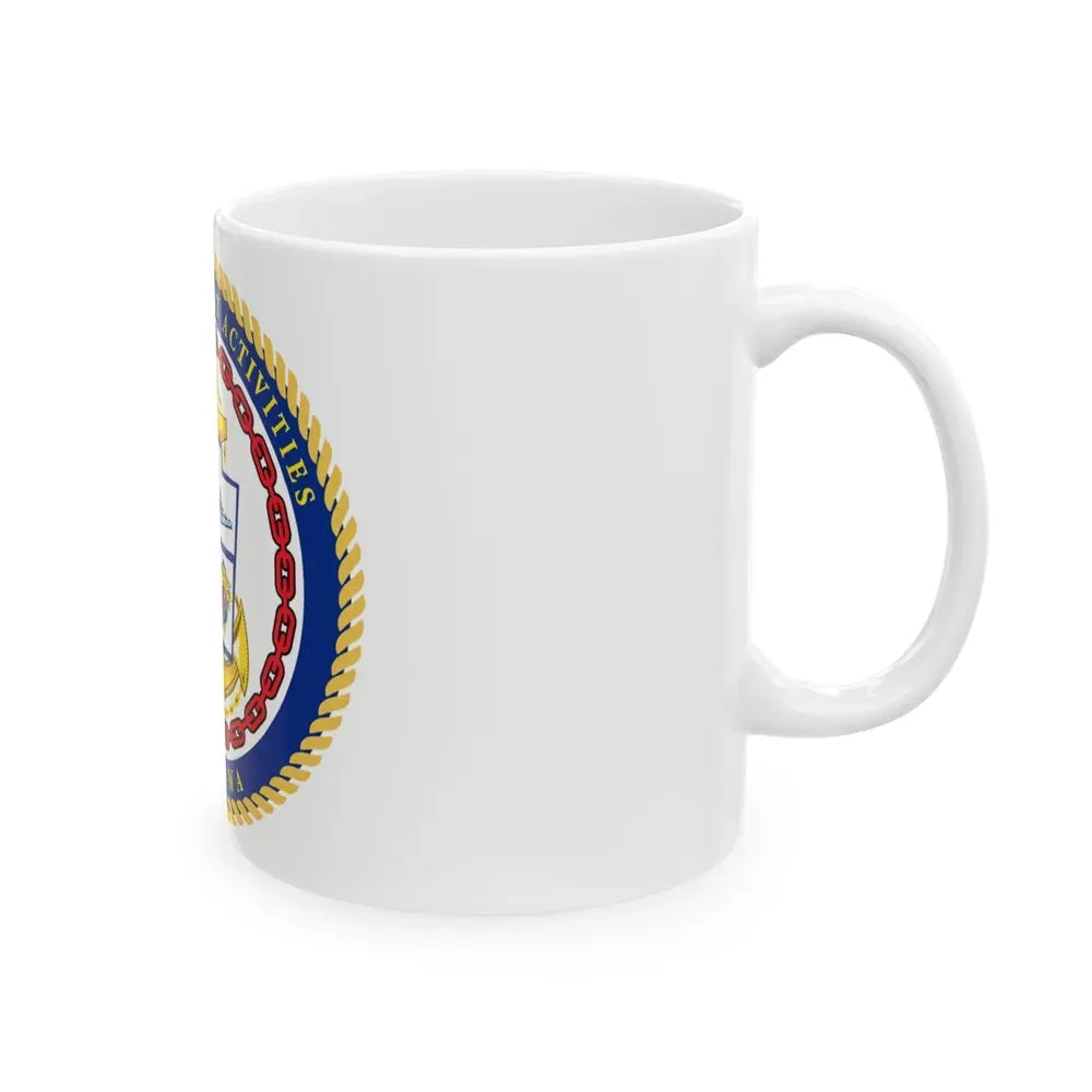 COMMANDER FLEET ACTIVITIES OKINAWA (U.S. Navy) White Coffee Mug - Go Mug Yourself