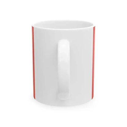 Commander in Chief Army flag of Myanmar (Myanmar) White Coffee Mug - Go Mug Yourself