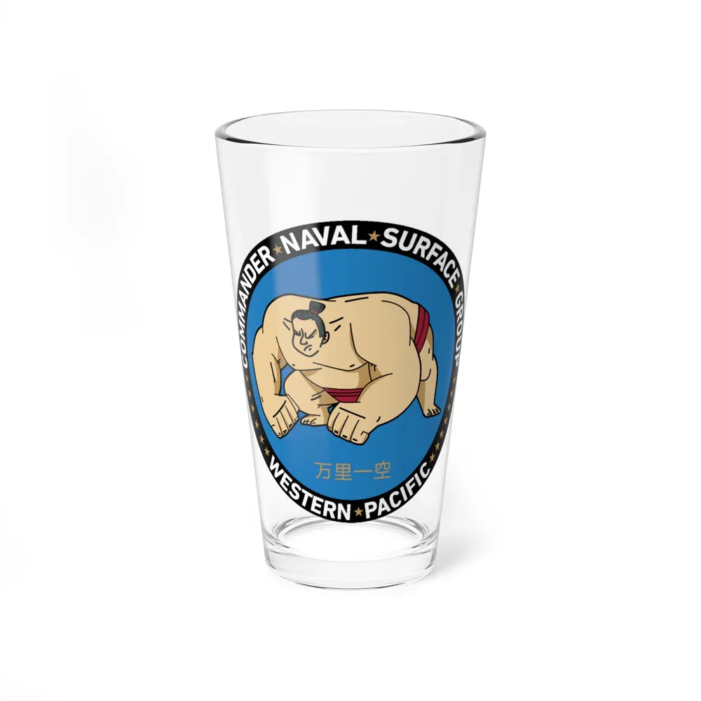 Commander Naval Surface Group West Pacific (U.S. Navy) Pint Glass 16oz-16oz-Go Mug Yourself