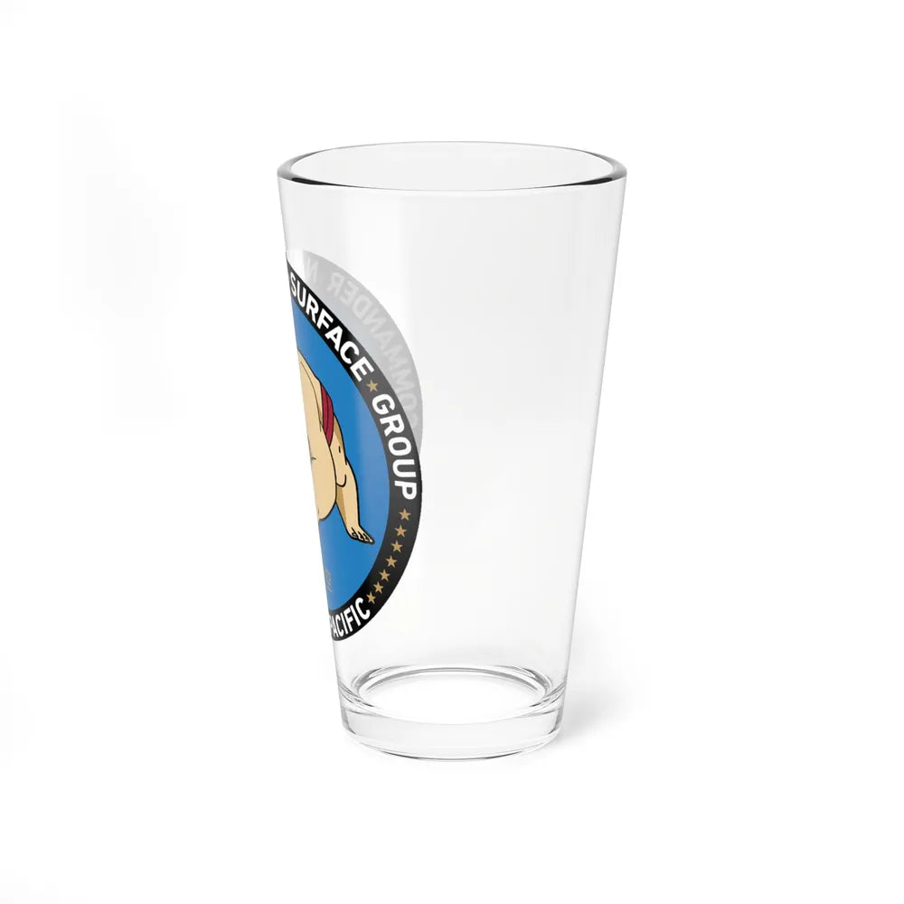 Commander Naval Surface Group West Pacific (U.S. Navy) Pint Glass 16oz-Go Mug Yourself