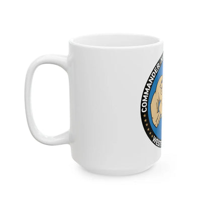 Commander Naval Surface Group West Pacific (U.S. Navy) White Coffee Mug-Go Mug Yourself