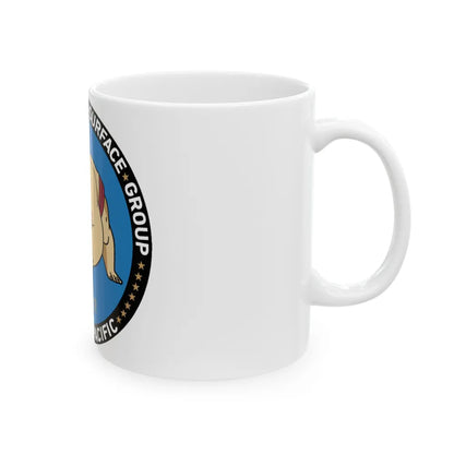 Commander Naval Surface Group West Pacific (U.S. Navy) White Coffee Mug-Go Mug Yourself