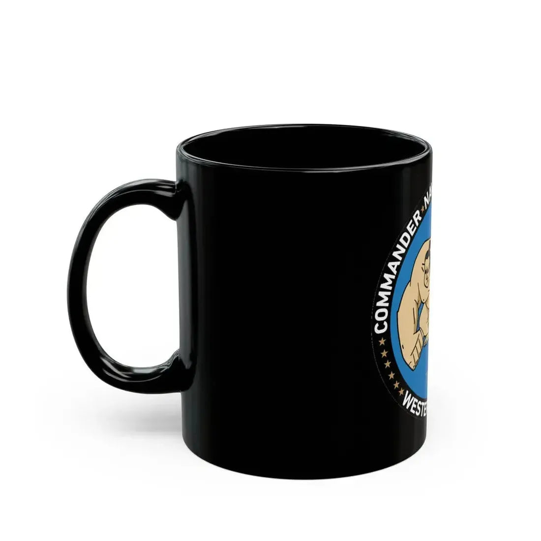 Commander Naval Surface Group West Pacific (U.S. Navy) Black Coffee Mug - Go Mug Yourself