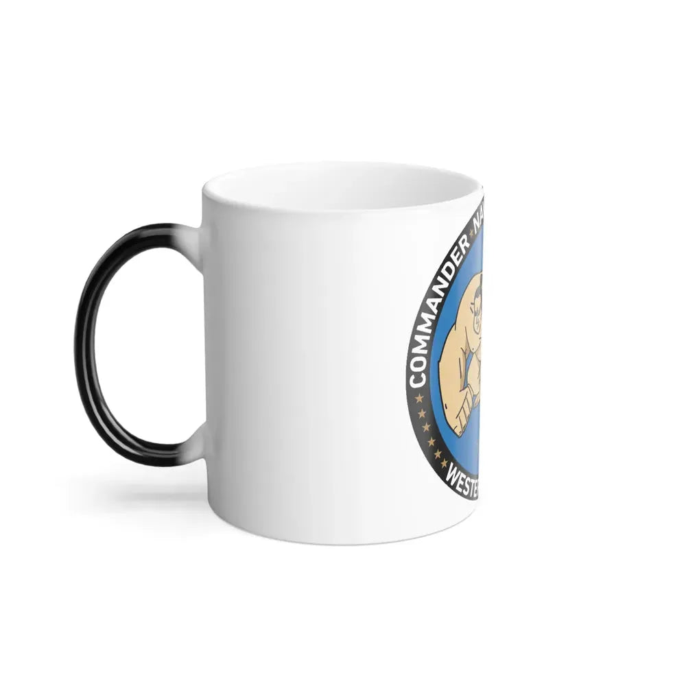 Commander Naval Surface Group West Pacific (U.S. Navy) Color Changing Mug 11oz - Go Mug Yourself