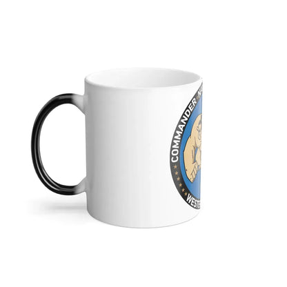 Commander Naval Surface Group West Pacific (U.S. Navy) Color Changing Mug 11oz - Go Mug Yourself