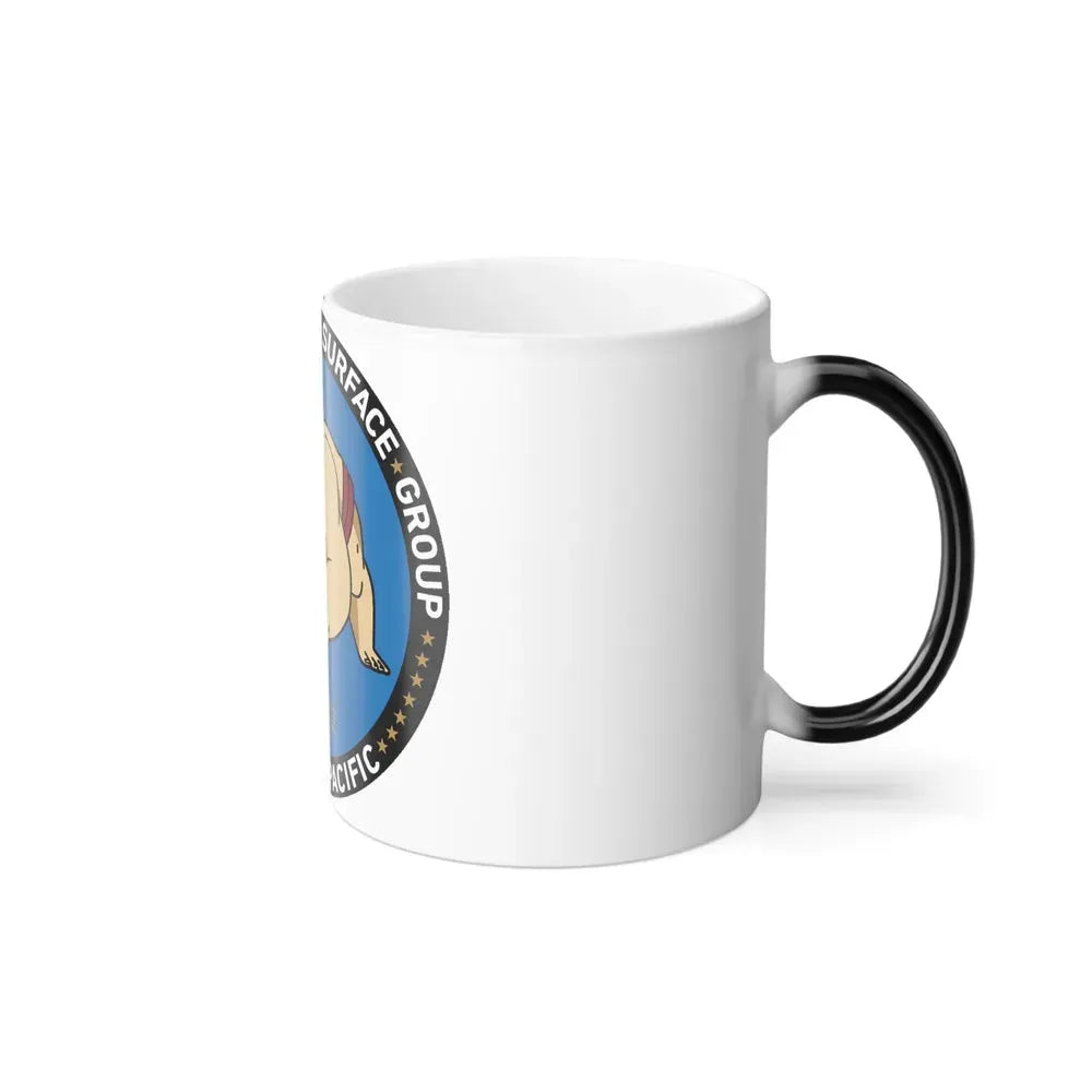 Commander Naval Surface Group West Pacific (U.S. Navy) Color Changing Mug 11oz - Go Mug Yourself