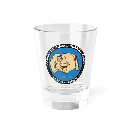 Commander Naval Surface Group West Pacific (U.S. Navy) Shot Glass 1.5oz 1.5oz - Go Mug Yourself