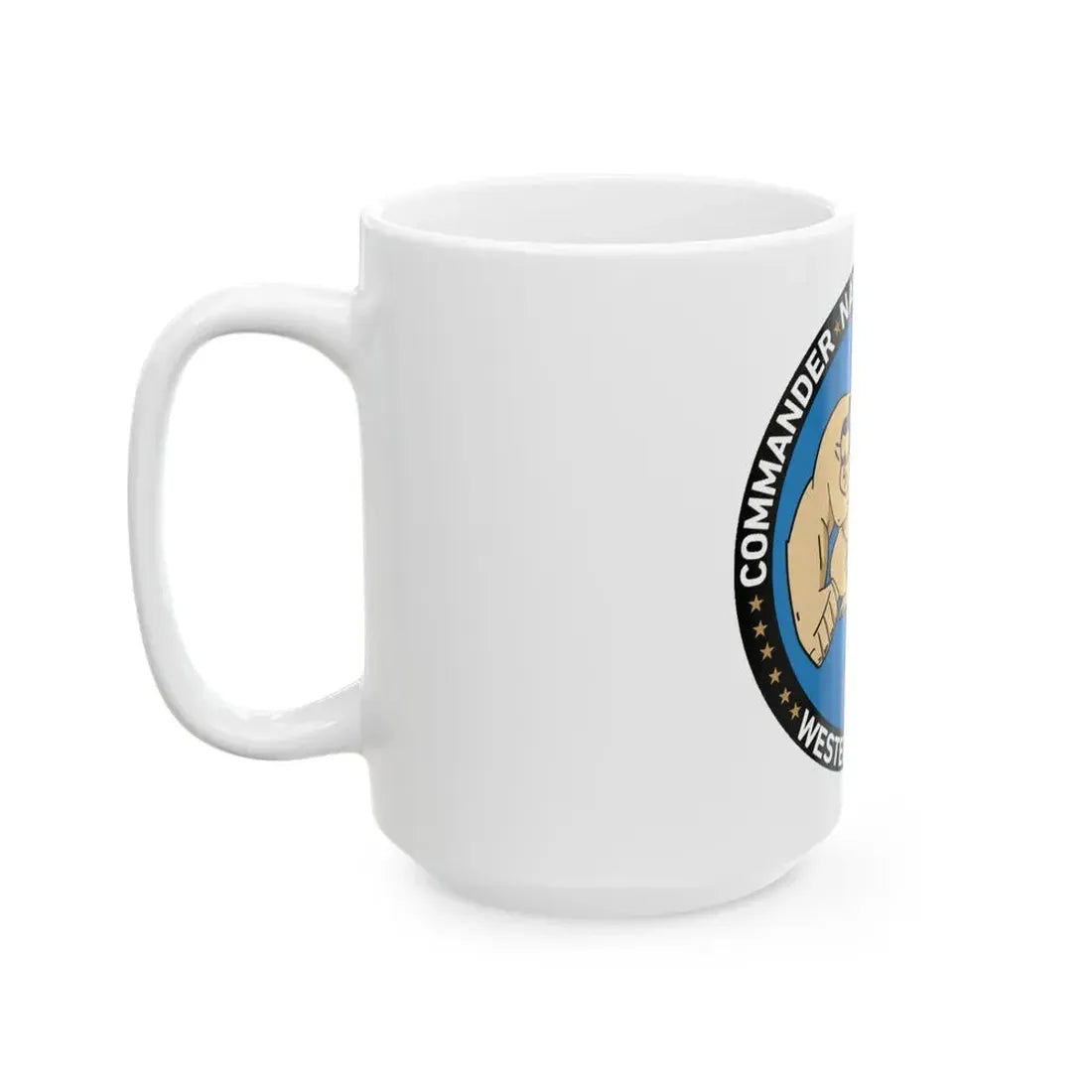Commander Naval Surface Group West Pacific (U.S. Navy) White Coffee Mug - Go Mug Yourself