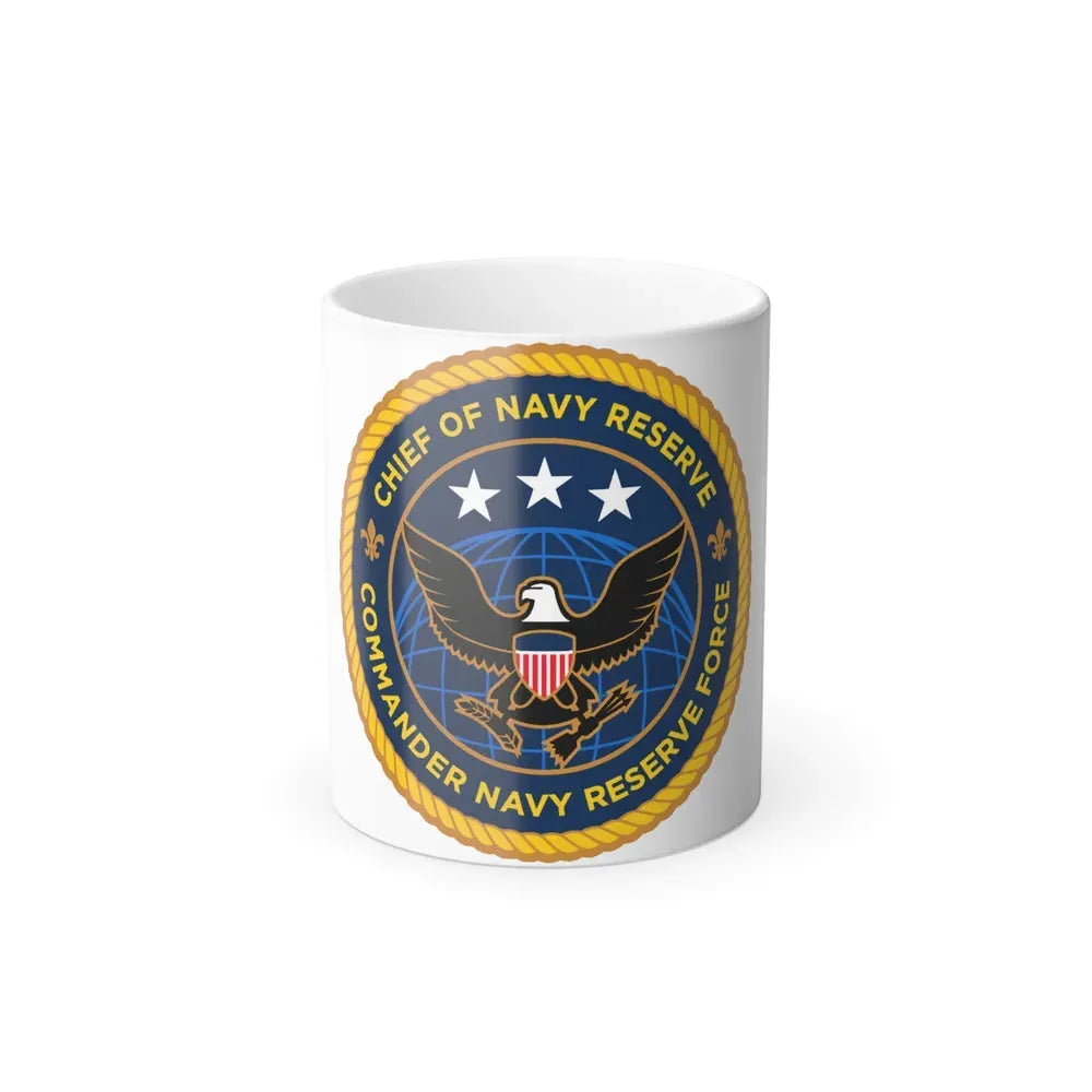 Commander Navy Reserve Force (U.S. Navy) Color Changing Mug 11oz Default Title 11oz - Go Mug Yourself