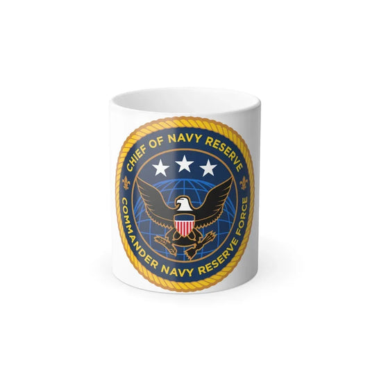 Commander Navy Reserve Force (U.S. Navy) Color Changing Mug 11oz Default Title 11oz - Go Mug Yourself