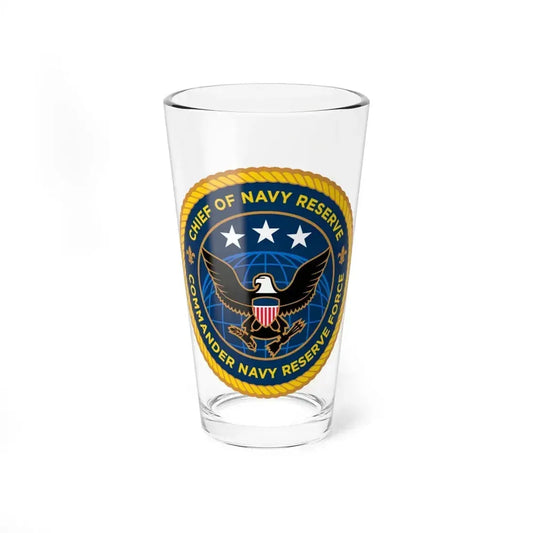Commander Navy Reserve Force (U.S. Navy) Pint Glass 16oz 16oz - Go Mug Yourself