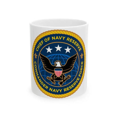 Commander Navy Reserve Force (U.S. Navy) White Coffee Mug 11oz - Go Mug Yourself
