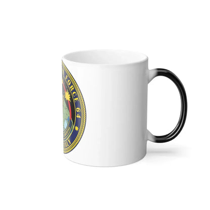 Commander Task Force 64 (U.S. Navy) Color Changing Mug 11oz - Go Mug Yourself