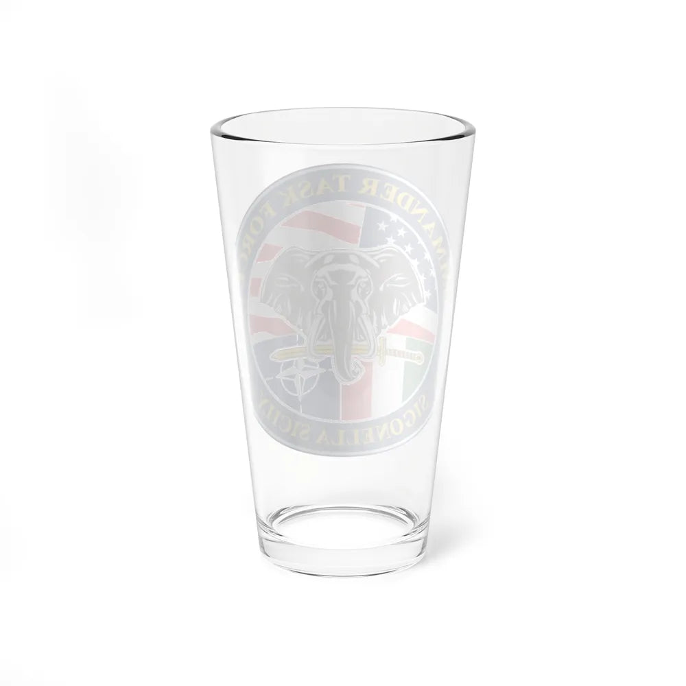 Commander Task Force 67 Sigonella Sicily CTF 67 (U.S. Navy) Pint Glass 16oz-Go Mug Yourself