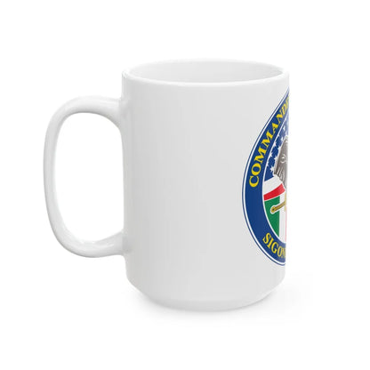 Commander Task Force 67 Sigonella Sicily CTF 67 (U.S. Navy) White Coffee Mug-Go Mug Yourself