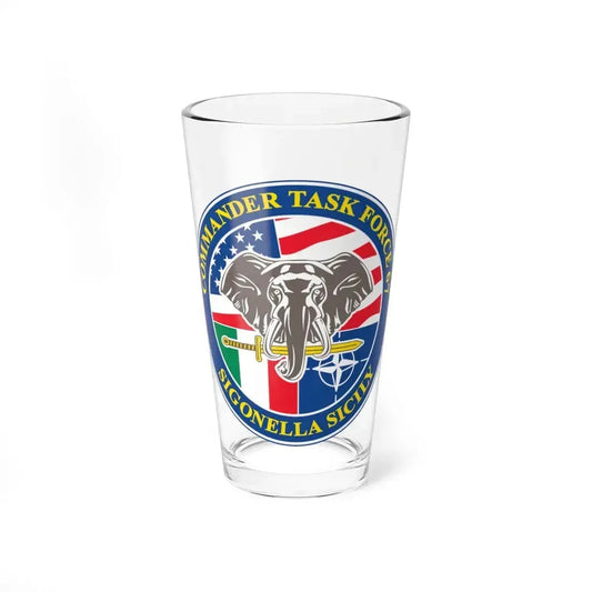 Commander Task Force 67 Sigonella Sicily CTF 67 (U.S. Navy) Pint Glass 16oz 16oz - Go Mug Yourself