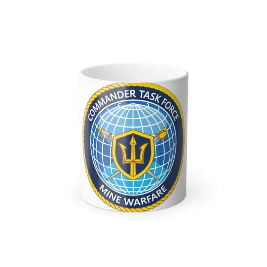 Commander Task Force Mine Warfare CTF MW (U.S. Navy) Color Changing Mug 11oz Default Title 11oz - Go Mug Yourself