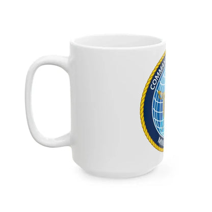 Commander Task Force Mine Warfare CTF MW (U.S. Navy) White Coffee Mug - Go Mug Yourself