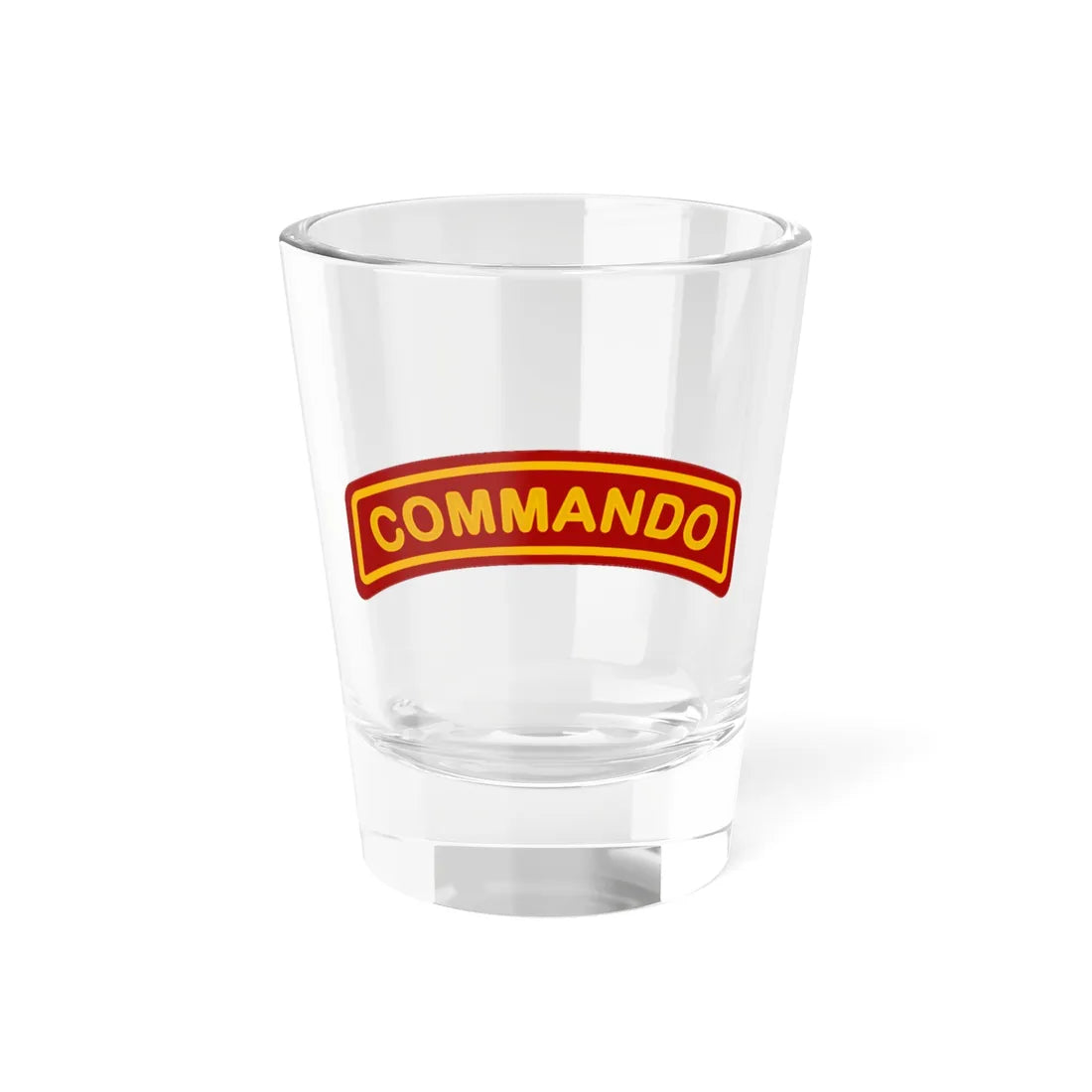 Commando Tab Bangladesh (Bangladesh) (Coat of Arms) Shot Glass 1.5oz 1.5oz - Go Mug Yourself