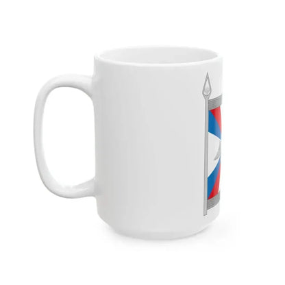 Commendation badge of the Commander in chief of the Land Forces of RF (Russia) White Coffee Mug - Go Mug Yourself
