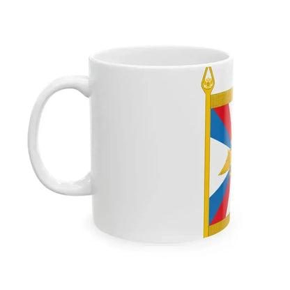 Commendation badge of the Minister of Defence of RF (Russia) White Coffee Mug - Go Mug Yourself