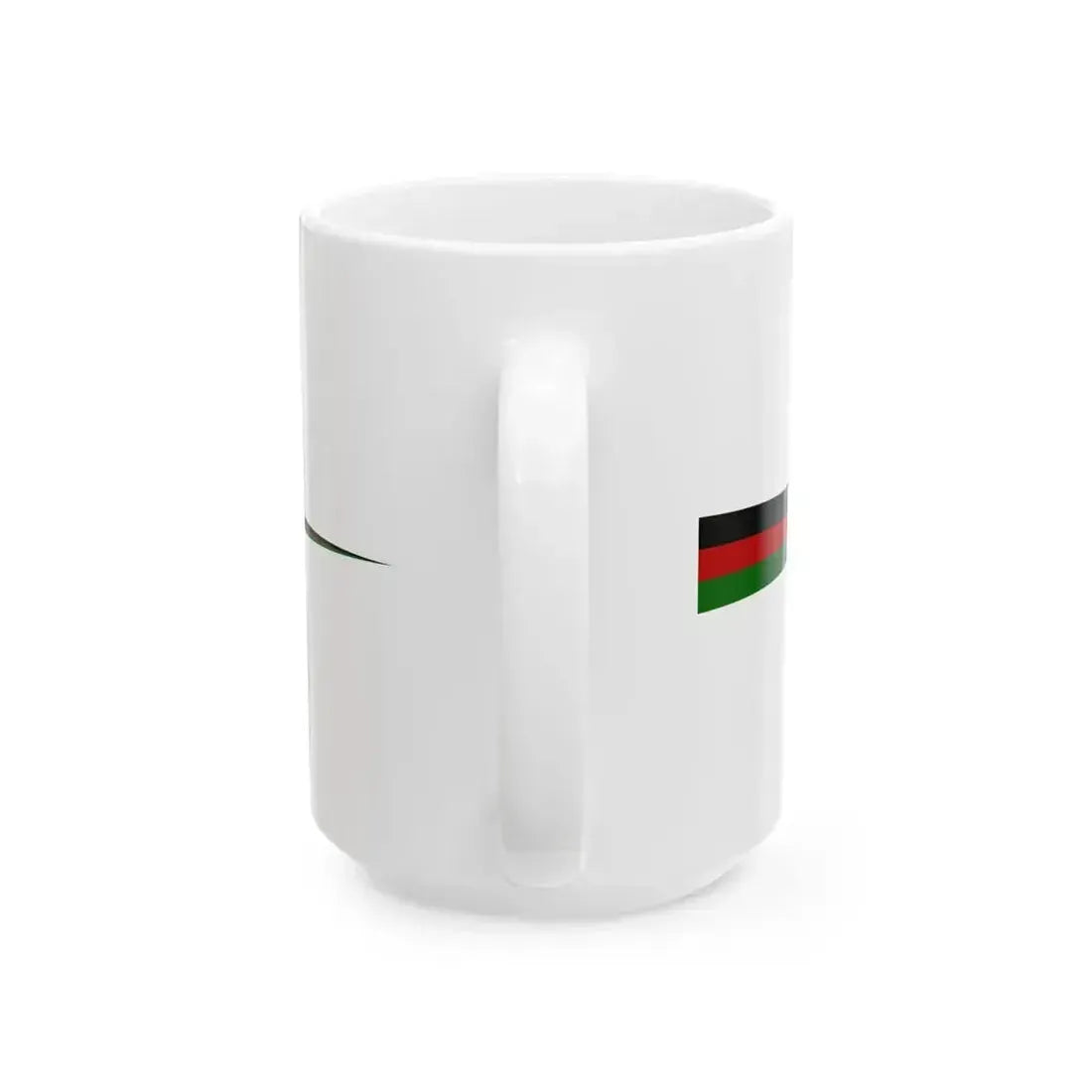 Commissioning pennant of Kenya (Kenya) White Coffee Mug - Go Mug Yourself